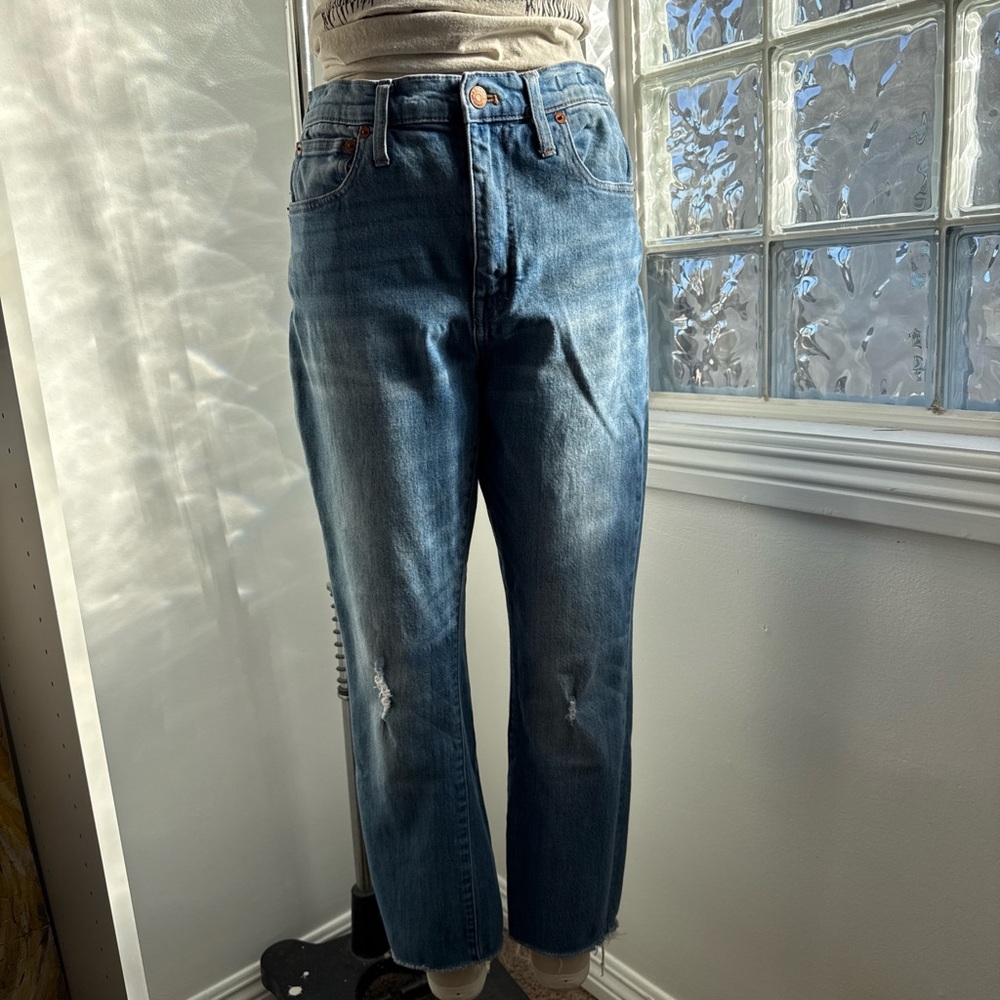 Madewell Women's Straight Leg Jeans - Blue
